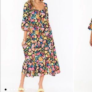 Show Me Your Mumu Dress Fruity Tango
